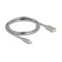 USB-kaapeli DeLOCK 81258 hopea