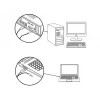 Verkkokamera HD sisäänrakennetulla mikrofonilla Internet Tracer WEB008