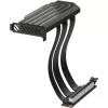 PCIe 5.0 Hyper -riser, jatkokaapeli musta, 20 cm