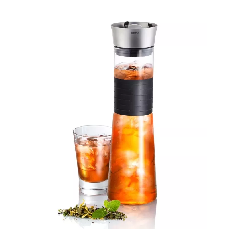 GEFU CASCADA viinin dekantteri 1 L muovi, ruostumaton teräs