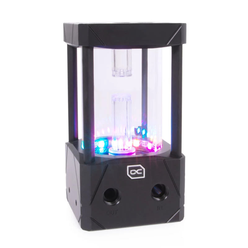 Alphacool Eisbecher Aurora D5 150 mm paisuntasäiliö VPP Apex D5 -pumpulla, asetaali/lasi (13327)