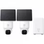 Eufy SoloCam E30 (2-pack) + Homebase 2 kupoli IP-valvontakamera ulkokäyttöön 2048 x 1080 pikseliä seinä