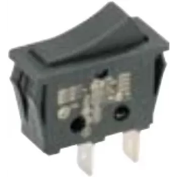 Bachmann 924.091 sähkökytkin keinupainike 1P musta (924.091)