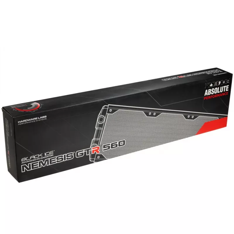 Hardware Labs Black Ice Nemesis 560 GTR jäähdytin, 560 mm, musta