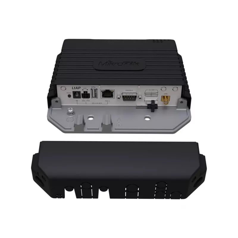 MIKROTIK RBLtAP-2HnD&R11e-LTE LtAP LTE -sarja - 802.11b/g/n 2,4 / 5GHz AP. 3x SIM. Sisältää LTE-modeemin