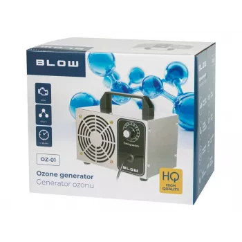 Otsonigeneraattori BLOW oz-01 — 60 000 mg/h teho, 120 W teho