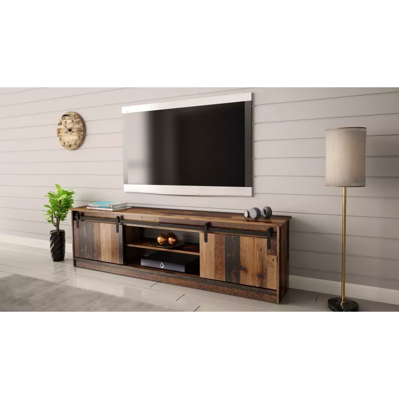 RTV GRANERO 200x56.7x35 vanha puu kaappi