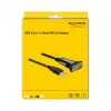 USB 2.0 Type-A 1 x sarjaportti RS-232 DB9 4 m DeLOCK 66323