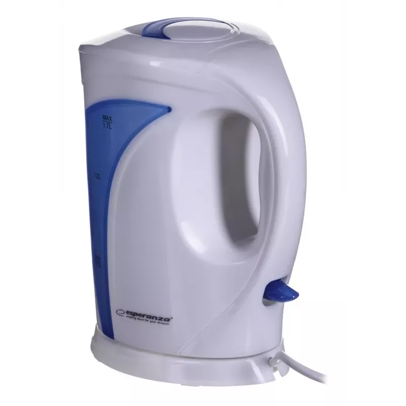 Esperanza EKK018B vedenkeitin 1,7 L, valkoinen/sininen