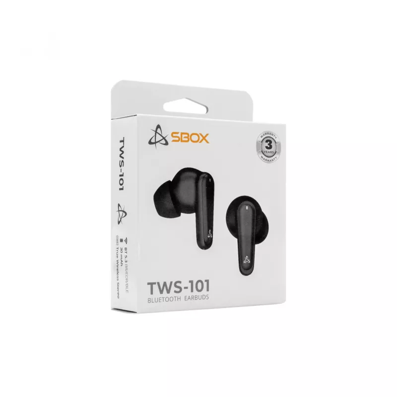 Kuulokkeet SBOX EB-TWS101 musta