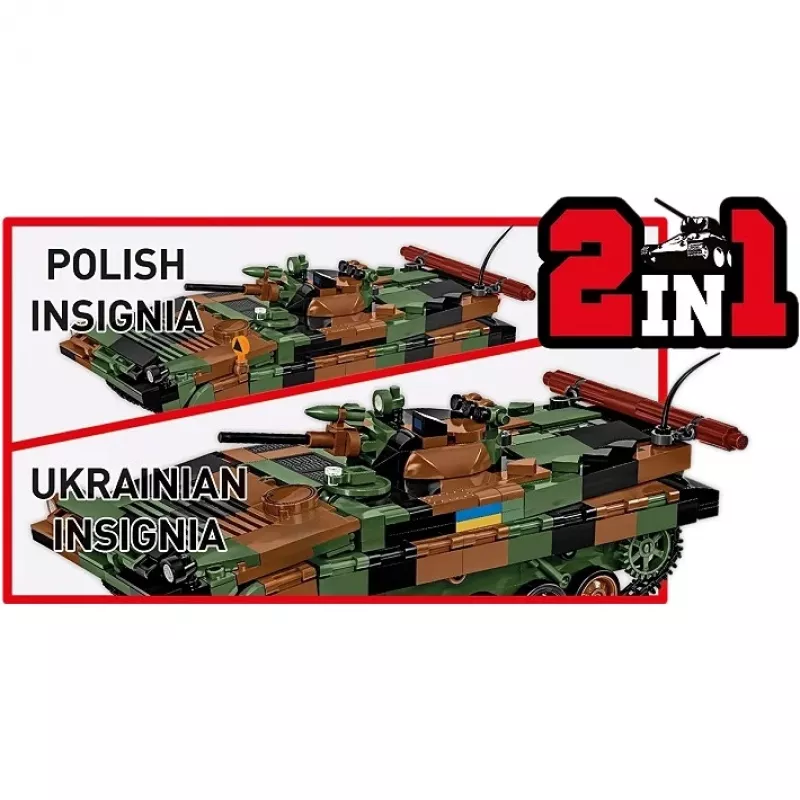 Palikkasarja Cobi Armed Forces BWP-1 2630 — puolalais-ukrainalaisen amfibisen rynnäkköpanssarivaunun mallisarja