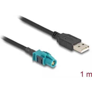 DeLOCK kaapeli HSD Z pistoke naar USB 2.0 Type-A pistoke 1 m