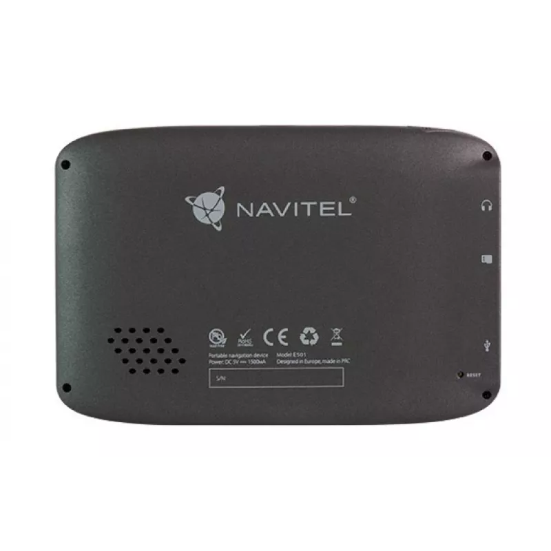 Navitel E501 navigaattori 12,7 cm (5 tuuman) TFT-kosketusnäyttö harmaa