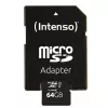Intenso Performance - flash-muistikortti (microSDXC SD-adapterilla) - 64GB - UHS-I U1 / Class10 - microSDXC UHS-I (3424490)