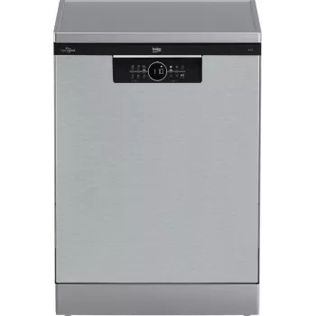 Astianpesukone BEKO BDFN26531X — vapaasti seisova 60 cm, 15 astiastoa, 46 dB, ruostumaton teräs, LED-kosketusnäyttö