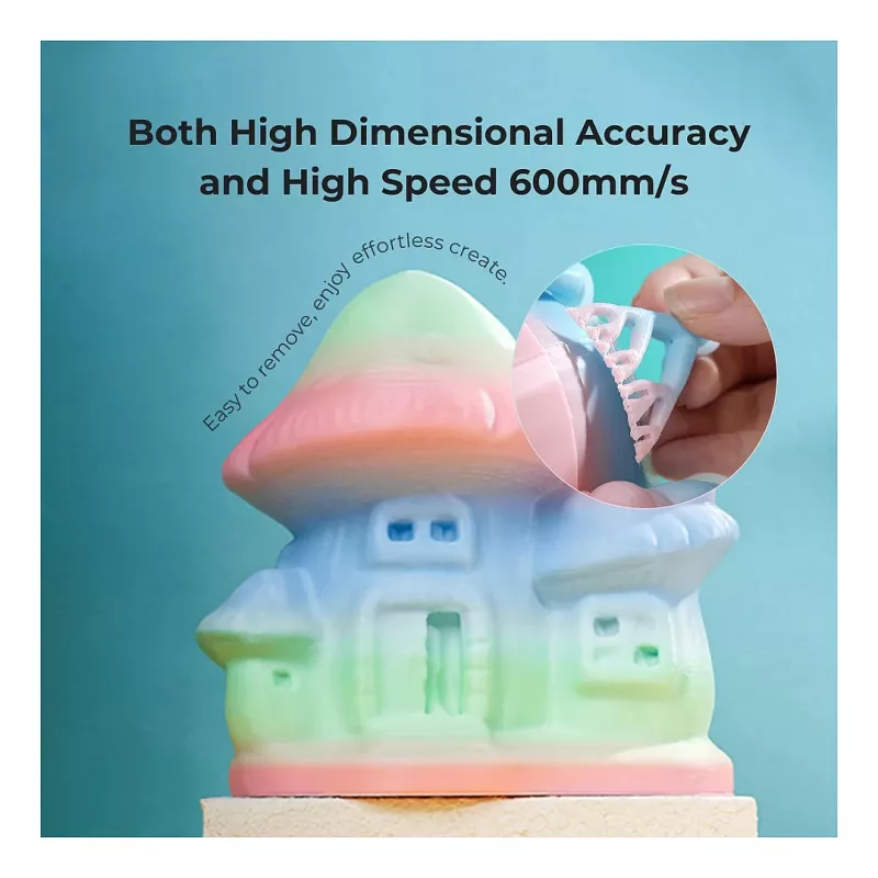 3D-tulostusfilamentti Creality PLA 1,75 mm, 1 kg – sininen/vihreä/pinkki (Creality 3301010424)