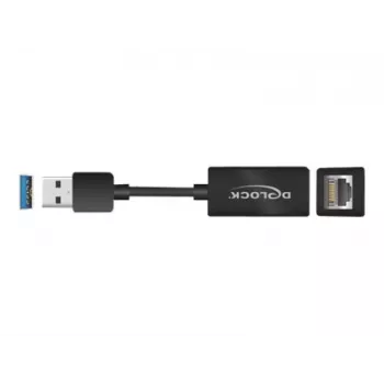 Kannettavan telakka DeLOCK 65903 USB Type-A, musta