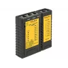Verkkokaapelitesteri DeLOCK 86107 musta keltainen