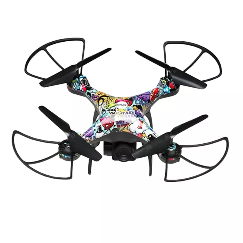 Drooni Denver 2,4 GHz HD-kameralla ja korkeudenpidolla