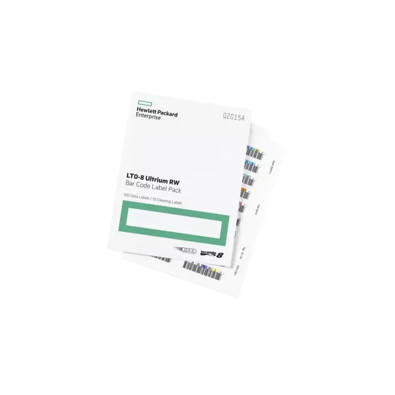 Hewlett Packard Enterprise HPE LTO-8 Ultrium RW viivakooditarrapakkaus (Q2015A)