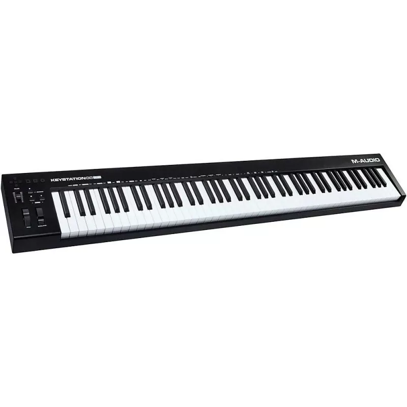 M-AUDIO Keystation 88 MK3 MIDI-kosketinsoitin 88 kosketinta USB musta, valkoinen
