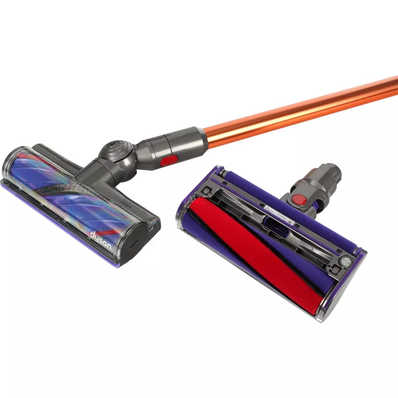 Dyson Cyclone V10 Absolute 2-in-1 varsi-imuri akku kuiva pussiton kupari, nikkeli