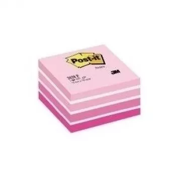 3M Post-it Notes muistilaput kuutio, 76 x 76 mm, neon-pinkki (2028-NP)