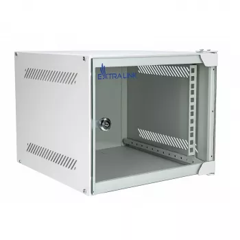 EXTRALINK LITE 4U 10 280X310 seinäasennettava räkkikaappi harmaa