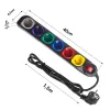 Pistorasia 250VAC/10A 1,5 m MCE509 B
