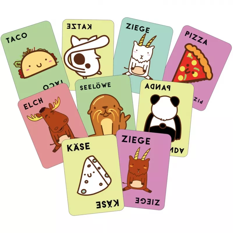 Taco Cat Goat Cheese Pizza: Voll verdreht, korttipeli