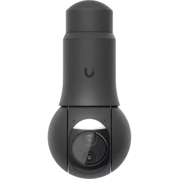Ubiquiti UVC-G6-PTZ-B kaikkien sääolosuhteiden 4K-kaksoislinssikamera 10x hybridizoomilla, 1/1.8 8MP kuvasensorilla, Multi-TOPS AI Engine -moottorilla ja erittäin matalan viiveen pan-t