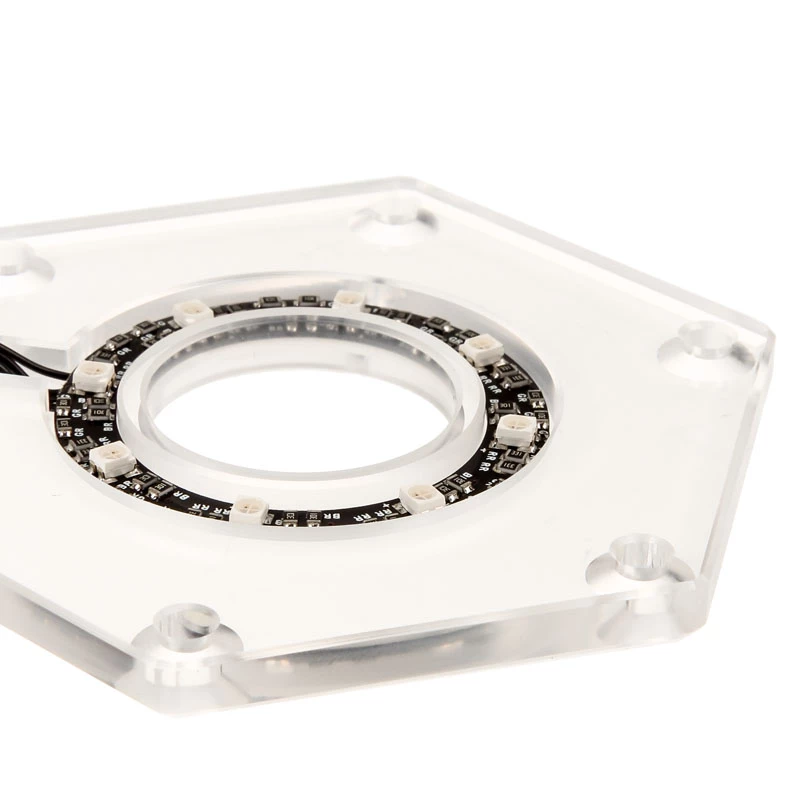 Bitspower Hexagon BP-WTHU-RGB vesisäiliön RGB-lisäosan asennussarja