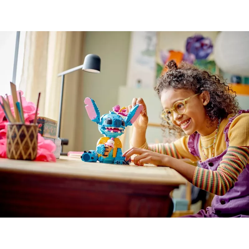 LEGO | Disney Stitch rakennettava lasten lelusetti jäätelöllä 43249