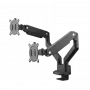 One for All -näyttöteline Solid Dual musta DM 4210 (DM4210)