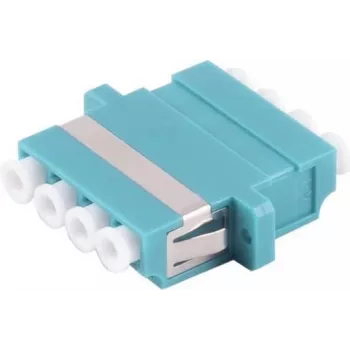 Kuituliitin ShiverPeaks 07-60042 LC-LC quad aqua
