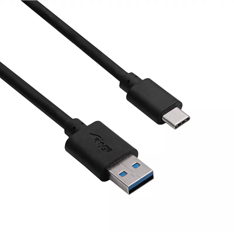 Akyga AK-USB-24 USB 3.1 kaapeli tyyppi A - tyyppi C, 0,5 m, musta