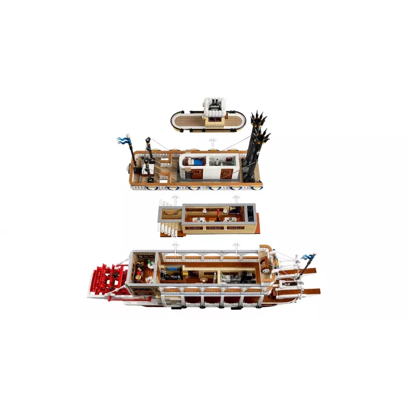 LEGO IDEAS 21356 jokihöyrylaiva