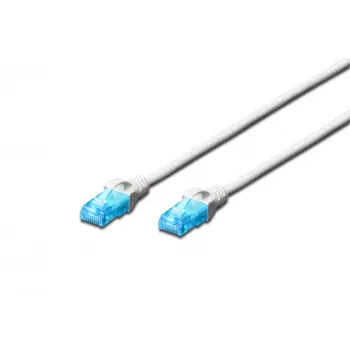 CAT 5e U-UTP -verkkokaapeli 0,5 m valkoinen