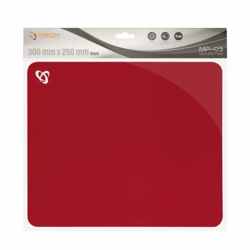 Sbox MP-03R geelihiirimatto punainen