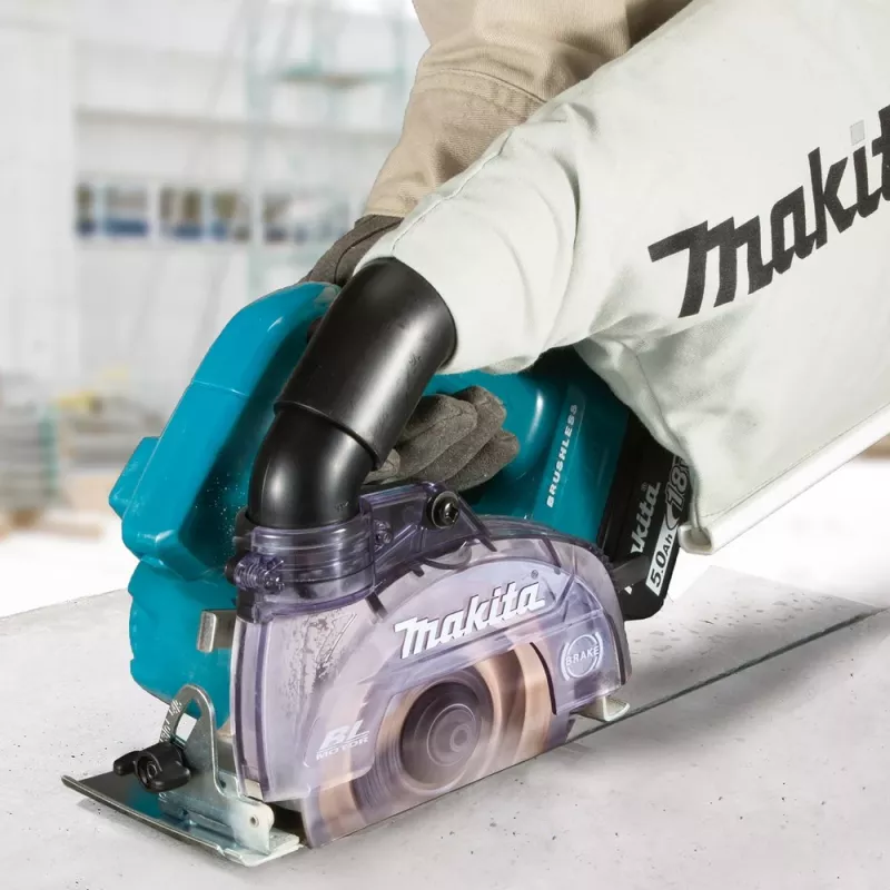 Makita DCC500Z kannettava käsipyörösaha 12,5 cm vihreä