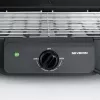 Severin PG 8594 pöytäsähkögrilli — 2000 W, suorakaiteen muotoinen ritilä, musta