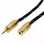 ROLINE GOLD 3,5 mm äänen jatkokaapeli uros/naaras 5,0 m (11.09.4755)