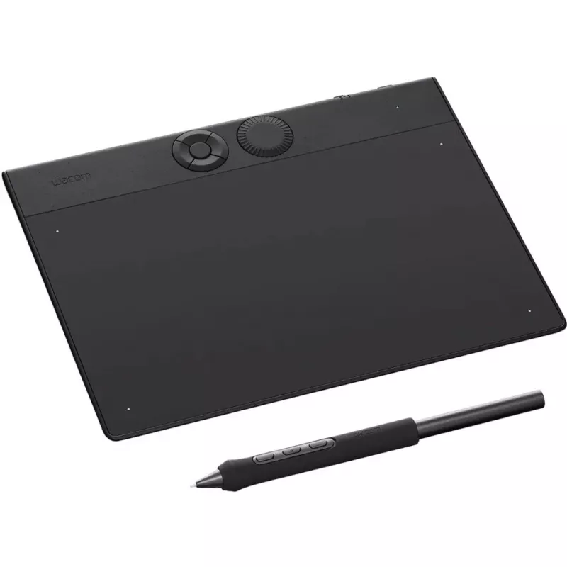 Wacom Intuos Pro Pen Tablet Medium -piirtopöytä, Bluetooth, USB, sis. Wacom Pro Pen 3