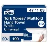 Taittopyyhepaperi Tork Xpress Multifold Universal H2 2-kerros, 23,4 x 21,3 cm (20 kpl)