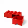 Room Copenhagen LEGO Brick Drawer 8 punainen (40061730)
