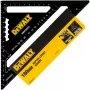 DeWalt DWHT25227-0 Speed Square -kulmaviivain, 18 cm, musta