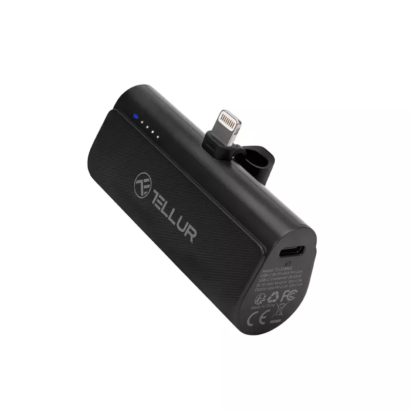 Kannettava varavirtalähde Tellur PD203 5000mAh