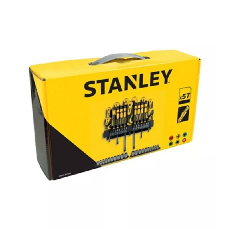 STANLEY ruuvimeisselisarja STHT0-62143 — 57-osainen sarja, 3,56 kg paino