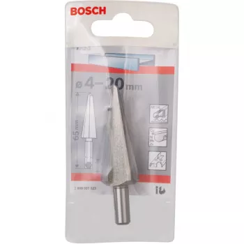 Bosch 2608597523 HSS-kartiopora peltiin, Ø 4–20 mm, 1/4" kuusiovarsi