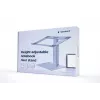 Gembird NBS-D1-02 kannettavan tietokoneen teline hopea 39,6 cm (15,6
